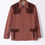 Thumbnail: 1970s Brown Polyester Jacket with Faux Suede Patches - M/L