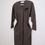 Thumbnail: Vintage 1970s/1940s Style Brown and Black Plaid Pencil Dress -S