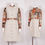 Thumbnail: Vintage 1960s Funky Orange and White Dress by Algo - Small