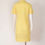 Thumbnail: Vintage 1960s Yellow Button Up Pleated Shirt Dress by Lady Manhattan