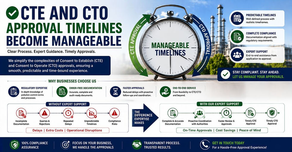 CTE and CTO Approval Timelines Become Manageable Only After These Specific Filing Mistakes Are Corrected First