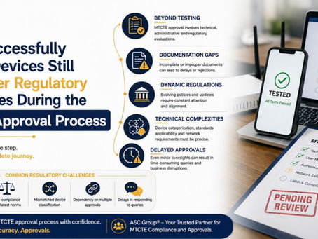 Why Successfully Tested Devices Still Encounter Regulatory Challenges During the MTCTE Approval Process