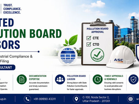 Trusted Pollution Board Advisors Supporting Industrial Compliance & Documentation Filing