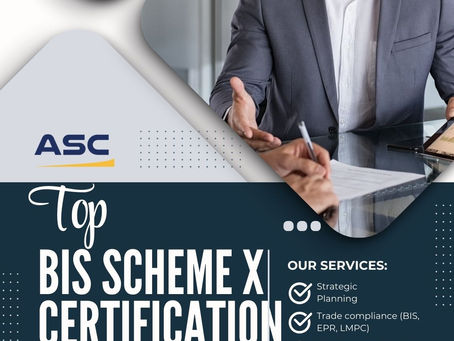 Strategic Advisory for BIS Scheme X: Managing High-Risk Product Conformity and Government Mandates