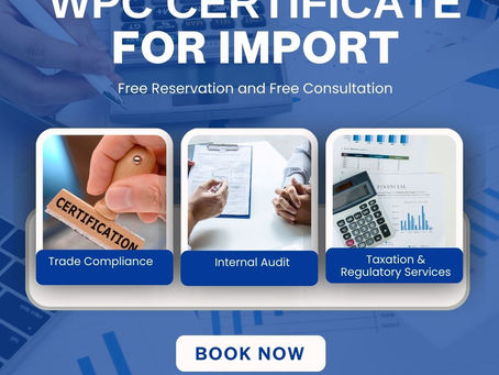 WPC Certification Architecture for Wireless Product Imports and Spectrum Compliance