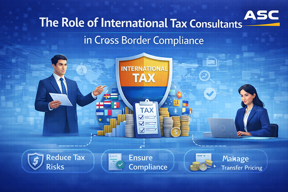 Navigating Global Tax Complexity: The Role of International Tax Consultants in Cross Border Compliance and Double Tax Planning