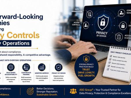 How Forward-Looking Companies Are Embedding Privacy Controls Into Daily Operations Before Enforcement Expectations Increase