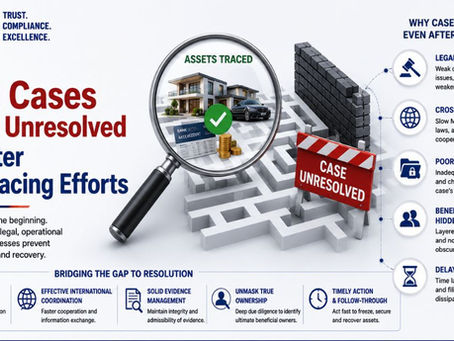 Why Fraud Cases Remain Unresolved Even After Asset Tracing Efforts