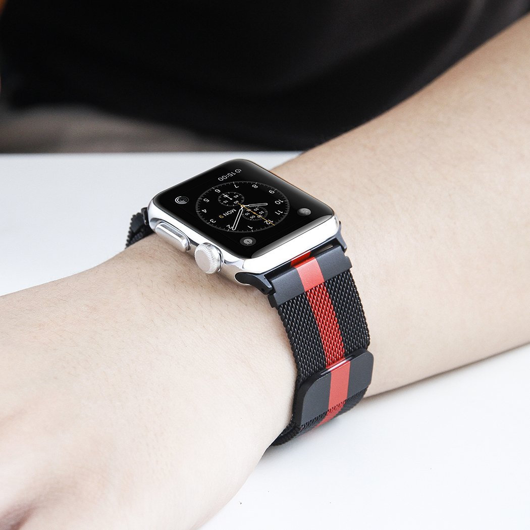 red milanese loop