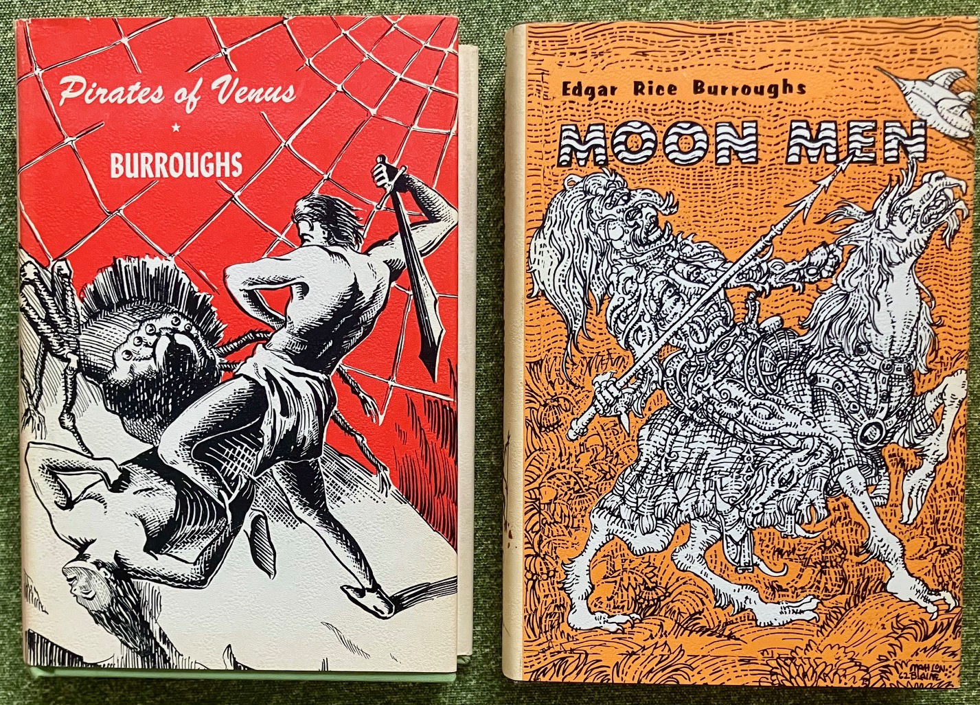 Edgar Rice Burroughs 5 vols