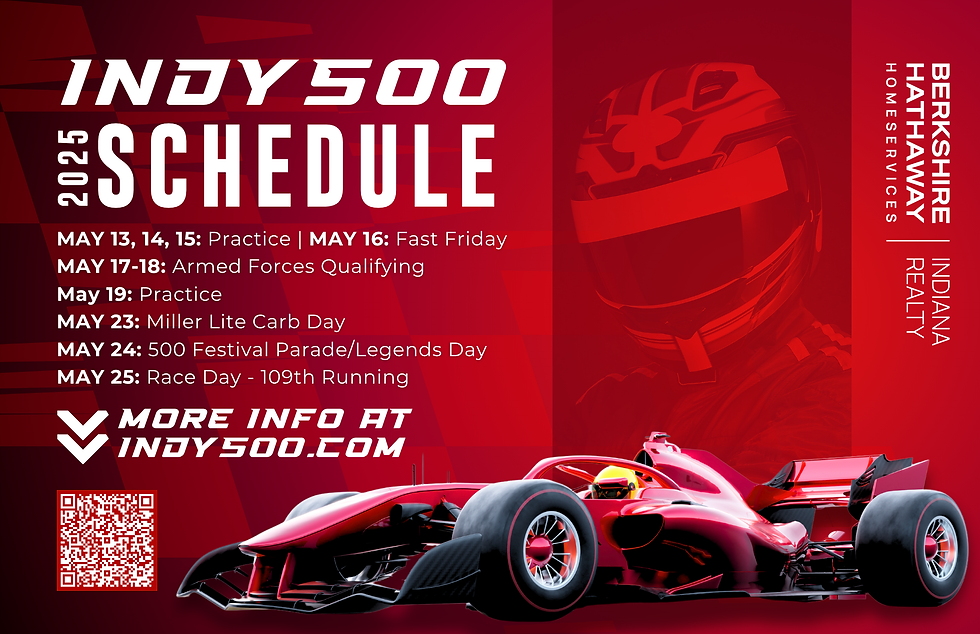 Indy 500 schedule