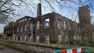 Historic Lodge Mill Gutted by Fire as Investigation Continues