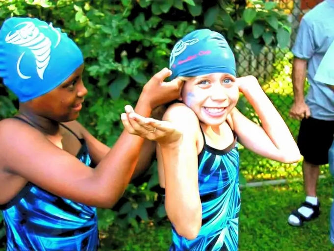 Swim Caps During Triathlon Training