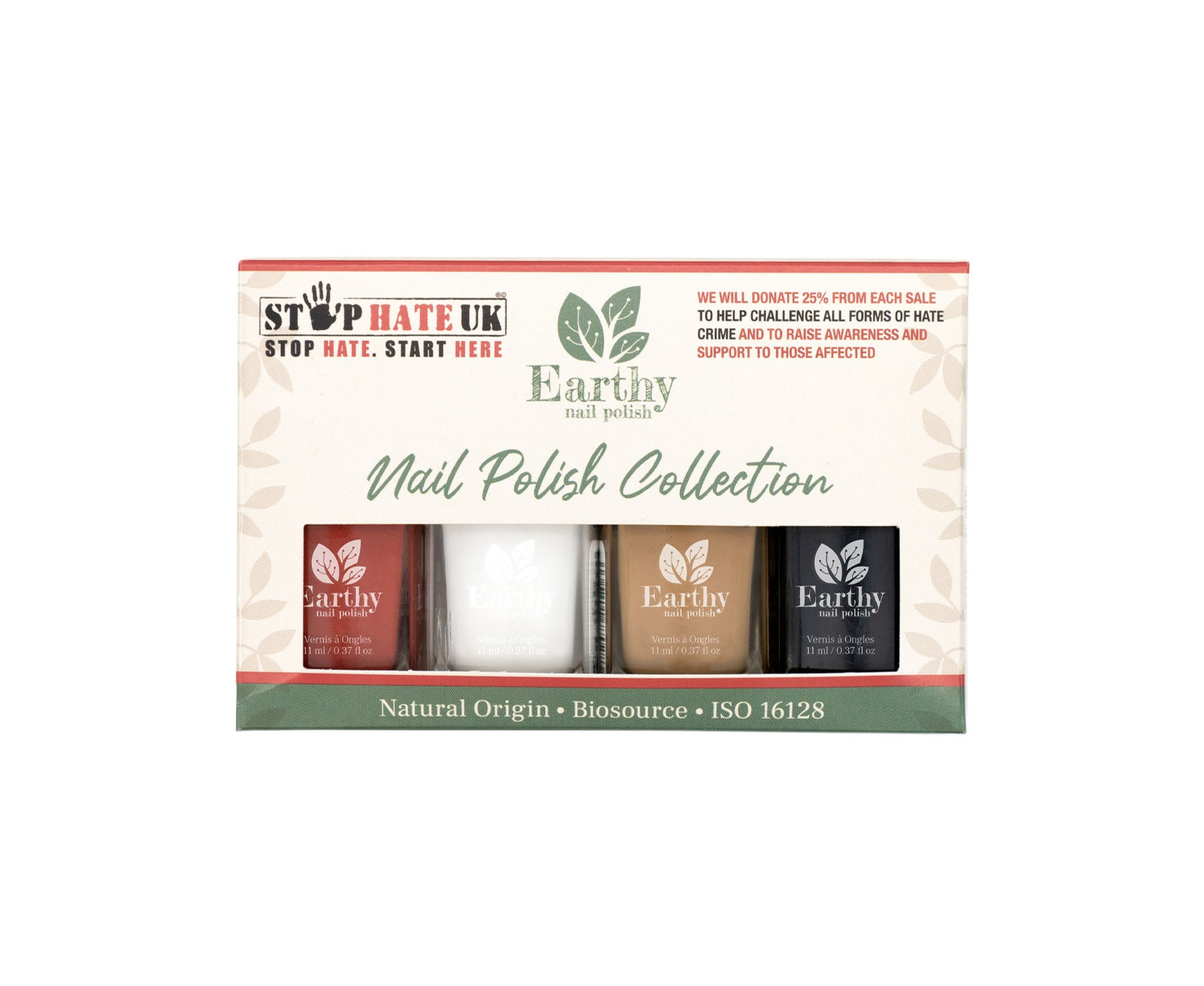 Earthy Stop Hate Collection box
