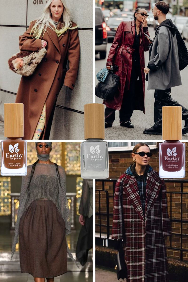 Earthy Nail Polish colours