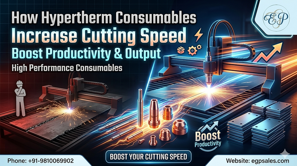 Hypertherm Consumables Increase Plasma Cutting Speed and Productivity