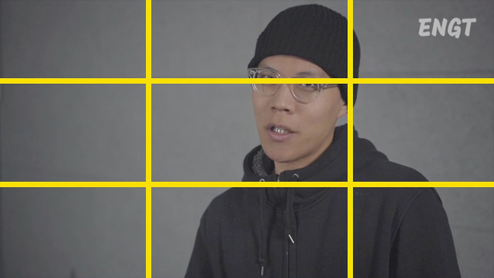 인터부 영상 촬영 구도_삼분할