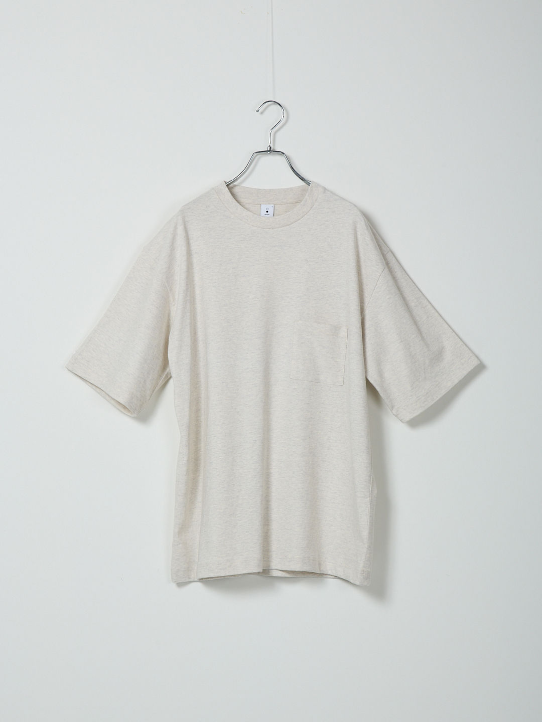 SUPIMA RECYCLE(SR-MELANGE) JERSEY S/S POCKET TEE