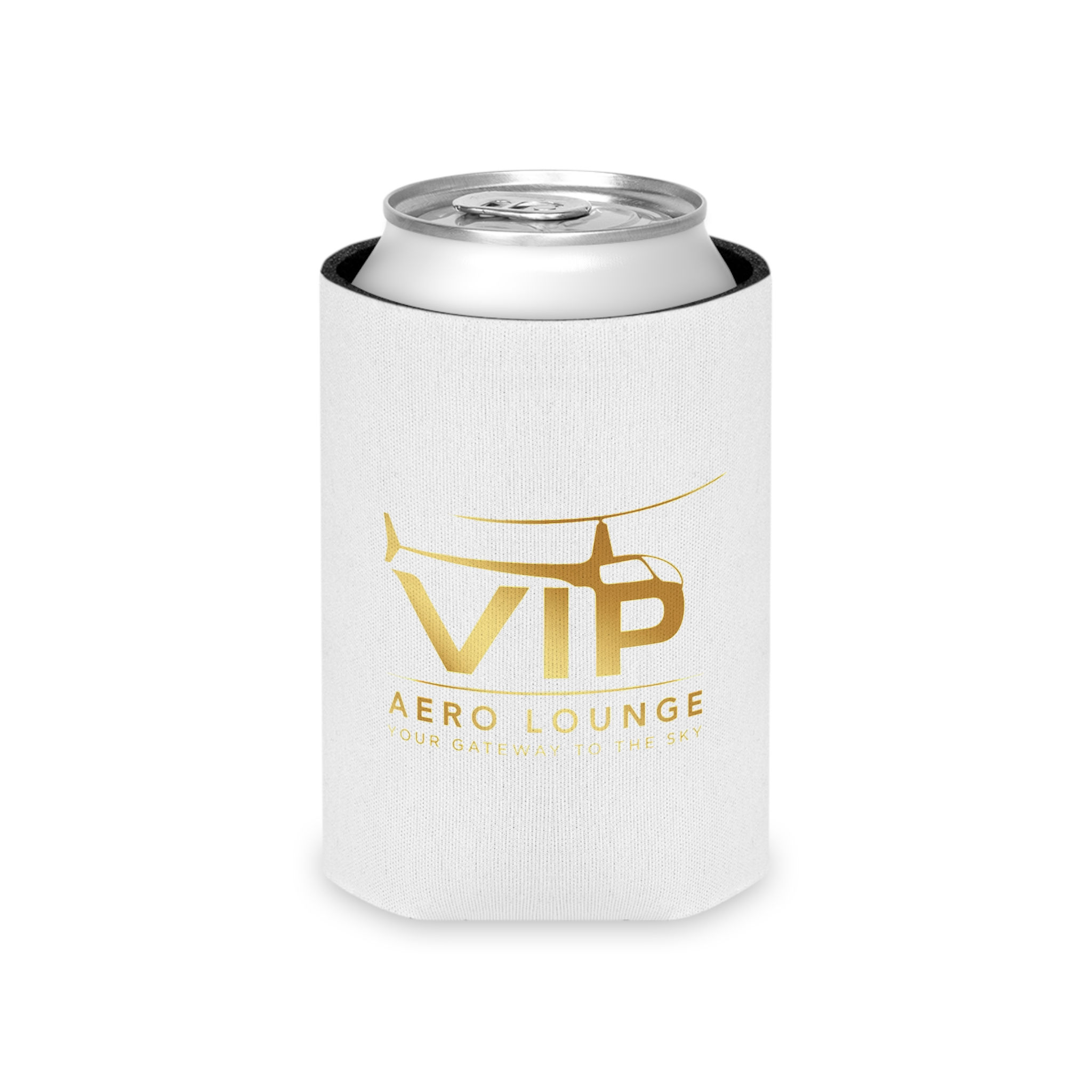 'Heli Fun LLC' & 'VIP Aero Lounge' Insulated Beverage Koozie