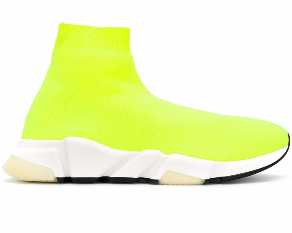 Balenciaga Speedhunter Cotton jersey T shirt in Orange for