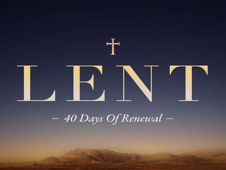 Lent Ideas...