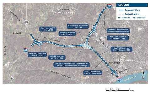 Area map of the project