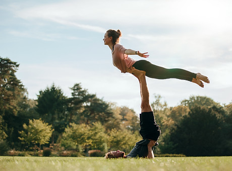 Outdoor Acroyoga Session