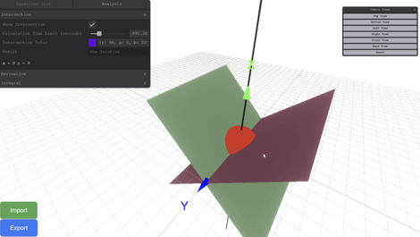 One-solution intersection between two planar graphs