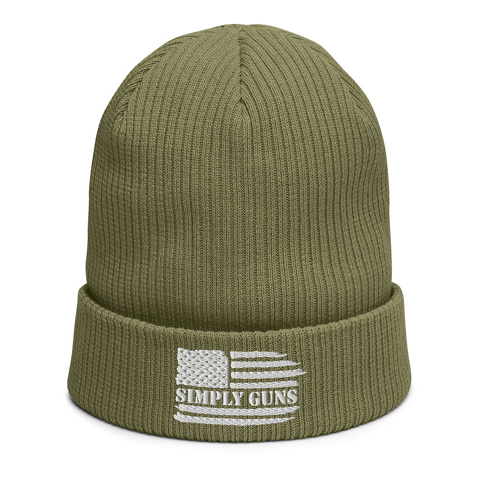 Thumbnail: Organic ribbed beanie