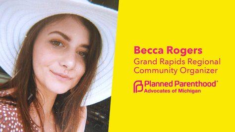 Welcome our new Grand Rapids Community Organizer, Becca Rogers!