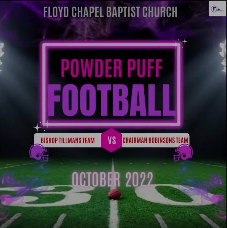 Powder Puff Football Floyd Chapel BC