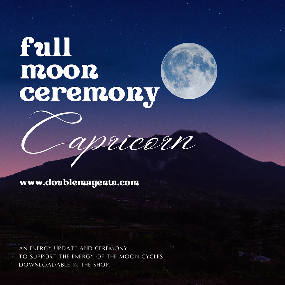 Full Moon in Capricorn 7_10_25