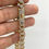 Miniatura: 14K Hollow Cuban Link Chain with CZ Diamonds (9MM)