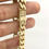 Miniatura: 14K Hollow Cuban Link Chain with CZ Diamonds (9MM)