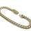 Miniatura: 14K Hollow Cuban Bracelet with CZ Lock (6.5mm)