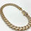 Miniatura: 14K Hollow Cuban Link Bracelet with CZ Diamonds (6.5MM)