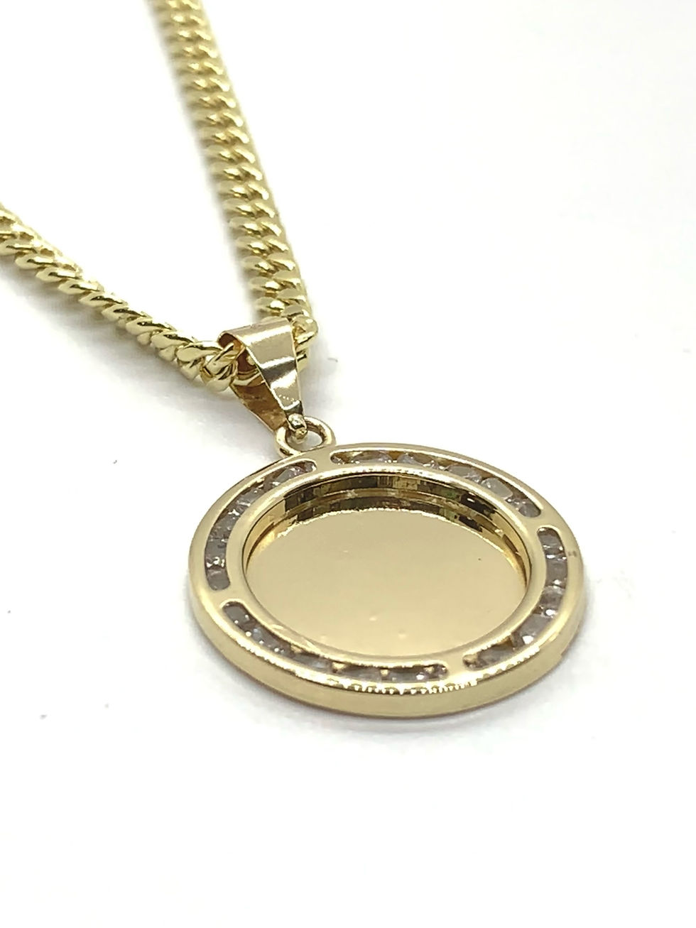 10K Small Picture Pendant