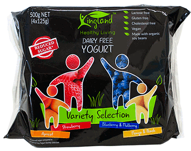 dairy free yogurt variety selection vegan lactose free plant based cruelty free