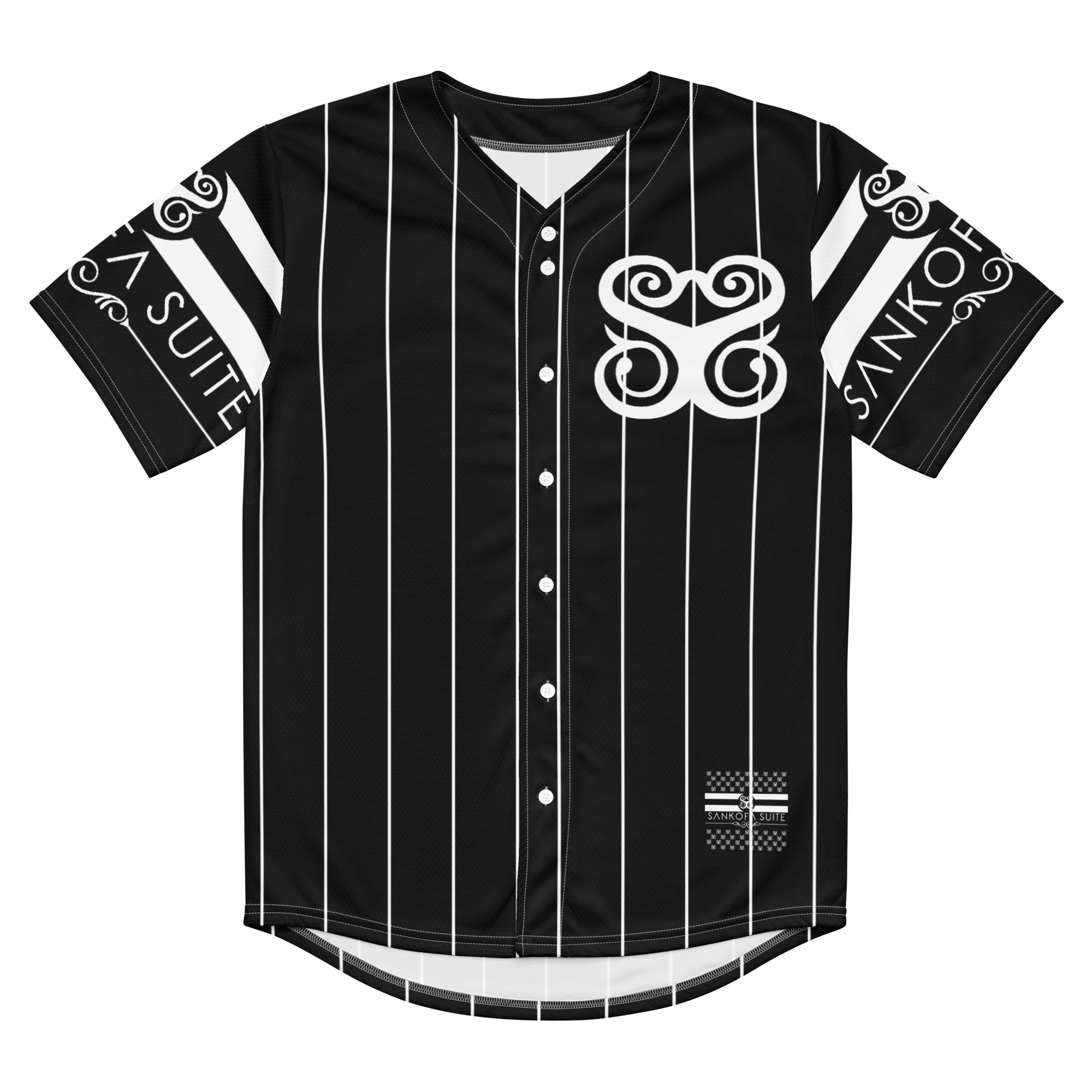 "Sankofa" Jersey Black