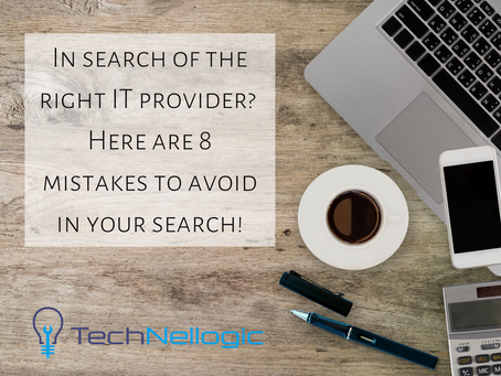Avoid These 8 Mistakes When Searching For a New IT Provider