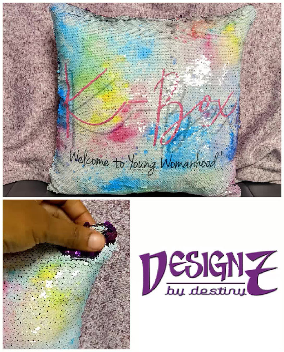 Miniatura: Custom Sequin Pillow