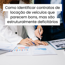 Análise financeira de contrato de locação indicando risco e desequilíbrio econômico.