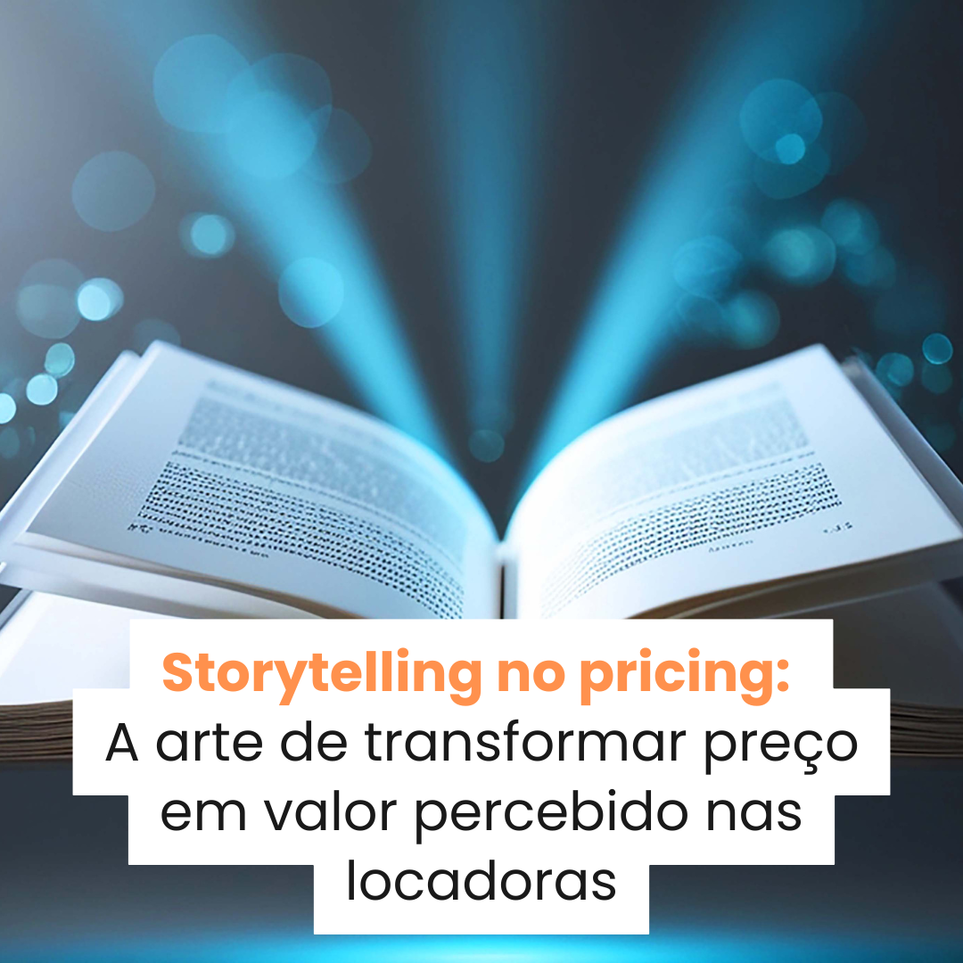 Livro e sua relação de valor com o título Storytelling no pricing