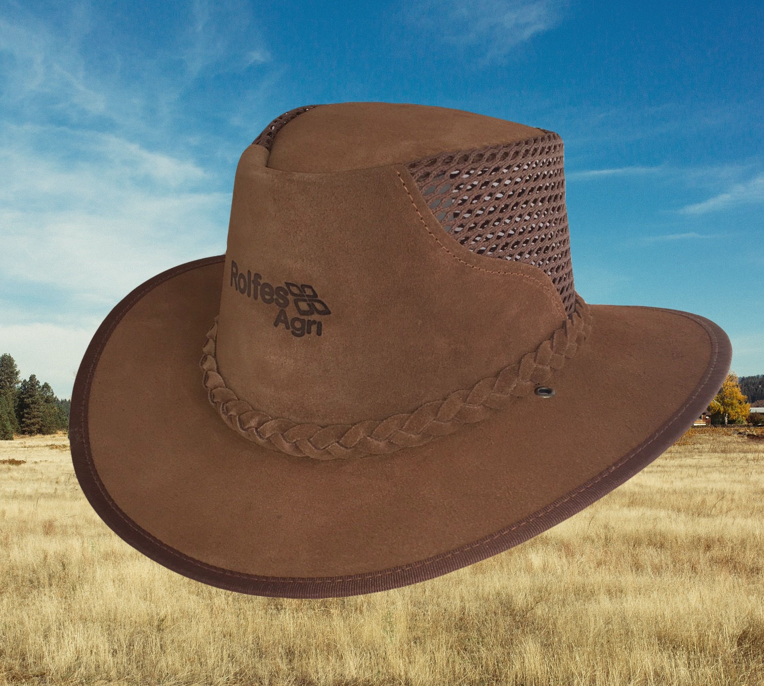 Maluti Leather Hat - Suede - Stallion