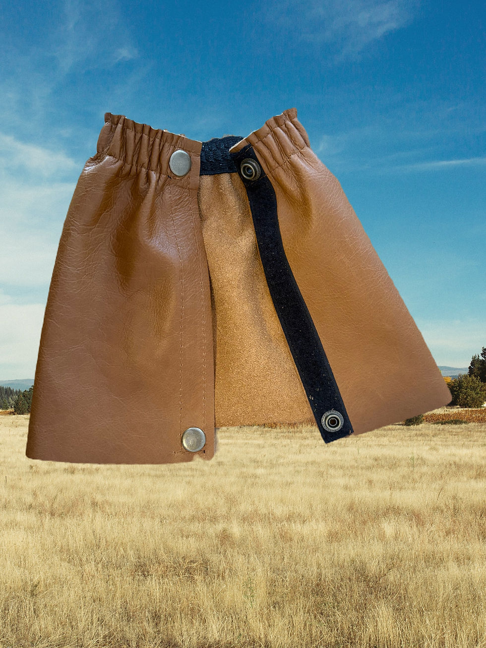 Leather Gaiters