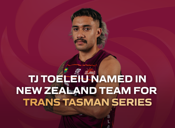 Suns athlete TJ Toeleiu named in the New Zealand team to face Australia’s Kelpies