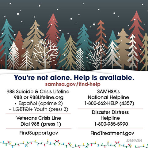 Support During the Holidays