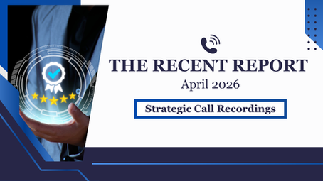 The Recent Report - April 2026