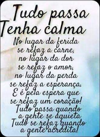 Tudo passa...