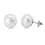 Thumbnail: 925 Sterling Silver 8mm freshwater Pearl Earrings.